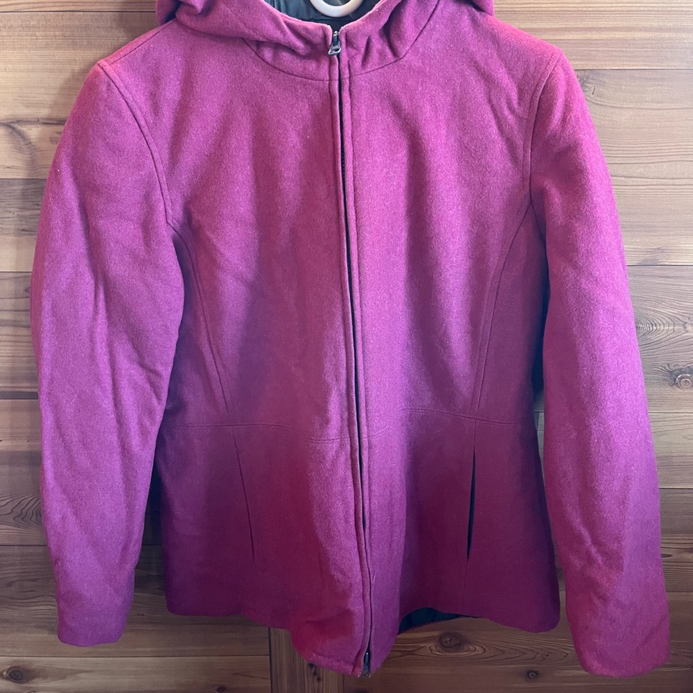 GAP Women's Pink Hooded coat